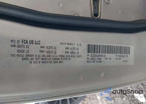 2019 Dodge Charger Scat Pack Rwd from USA, damaged, VIN 2C3CDXGJ6KH645165